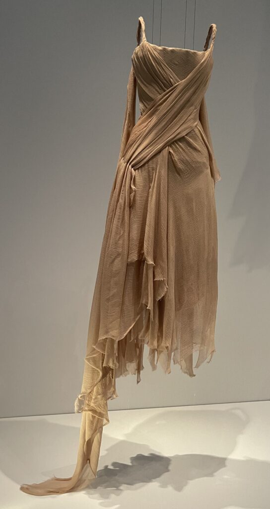 Alexander McQueen’s Shipwreck dress from Irere, spring/summer 2003; collection context, not the Oyster Dress.